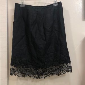 Black skirt